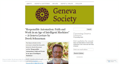 Desktop Screenshot of genevasociety.org